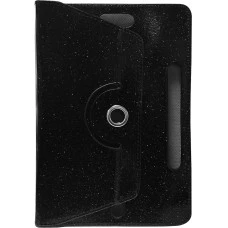 Чехол-книжка Universal Glitter Pad 10 (Чёрный)