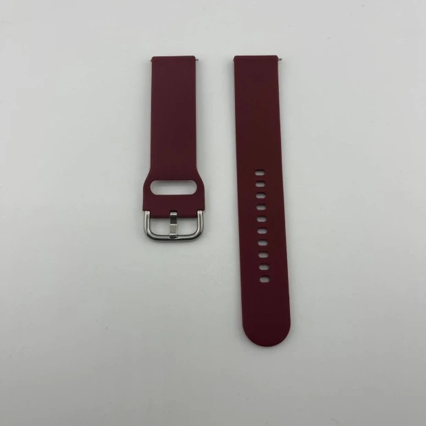 Ремінець для смарт-годинника універсальний 22мм Original Design (Бордовий)