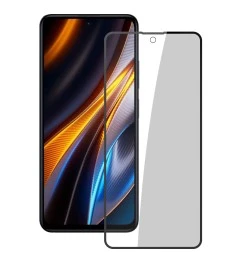 Захисне скло 5D Ceramic Xiaomi Poco X4 Чорне