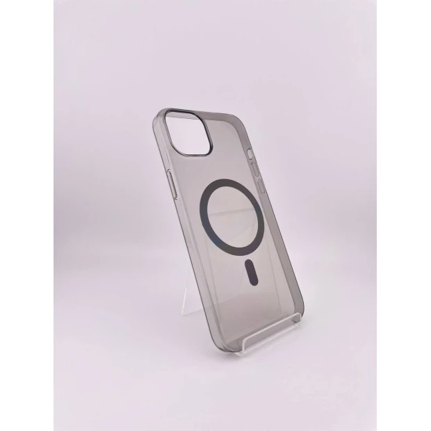 Чохол Clear Case Premium з MagSafe для Apple iPhone 15 Plus (чорний)