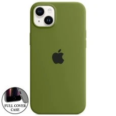 Силикон Original Round Case Apple iPhone 14 Plus (46) Deep Green
