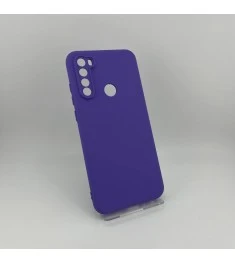 Силіконовий чохол Original Xiaomi Redmi Note 8T (ShutCam) (Світло-бузковий)