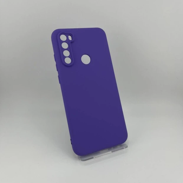 Силіконовий чохол Original Xiaomi Redmi Note 8T (ShutCam) (Світло-бузковий)