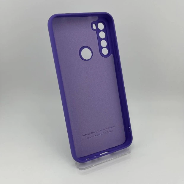 Силіконовий чохол Original Xiaomi Redmi Note 8T (ShutCam) (Світло-бузковий)