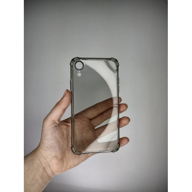 Силікон 6D Apple iPhone XR (ShutCam) (Сірий)