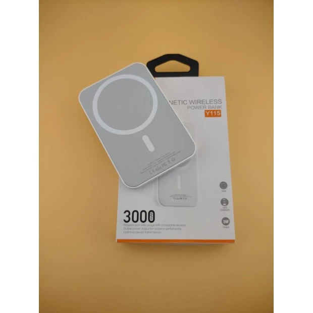 PowerBank WUW Y115 Magsafe 3000mAh (Black), Харків, Київ, Україна