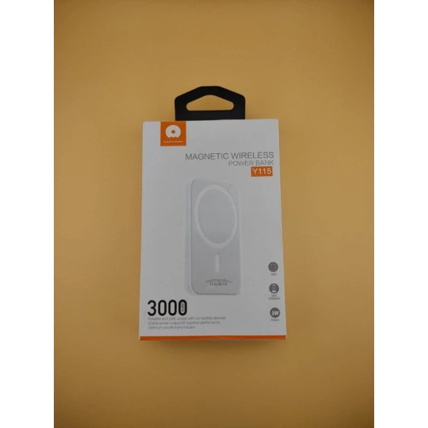 PowerBank WUW Y115 Magsafe 3000mAh (Black), Харків, Київ, Україна