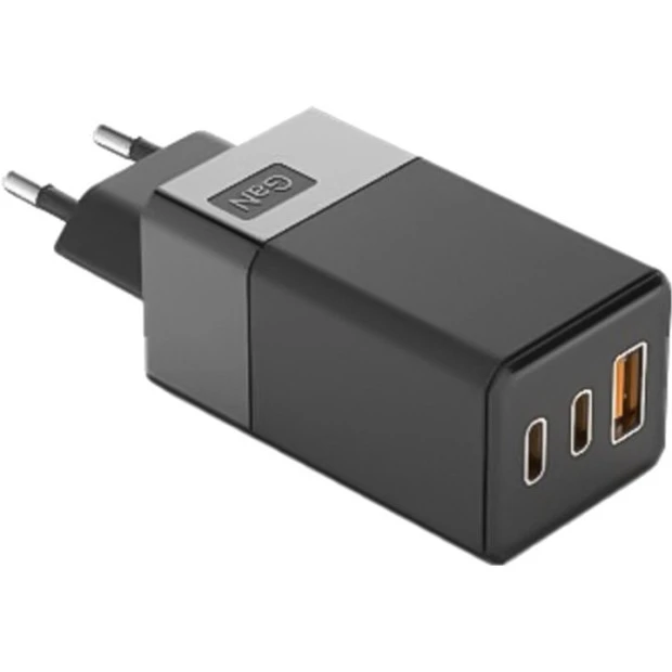 СЗУ-адаптер Profit GaN U65 65W (1USB / 2Type-C) (Чёрный) AT