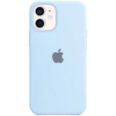 Силикон Original Case Apple iPhone 12 Mini (15) Lilac