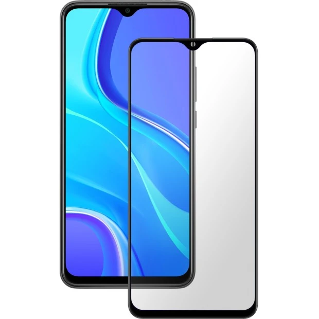 Защитное стекло 5D Japan HD Xiaomi Redmi 9 / 9T / Poco M3 / M5 Black