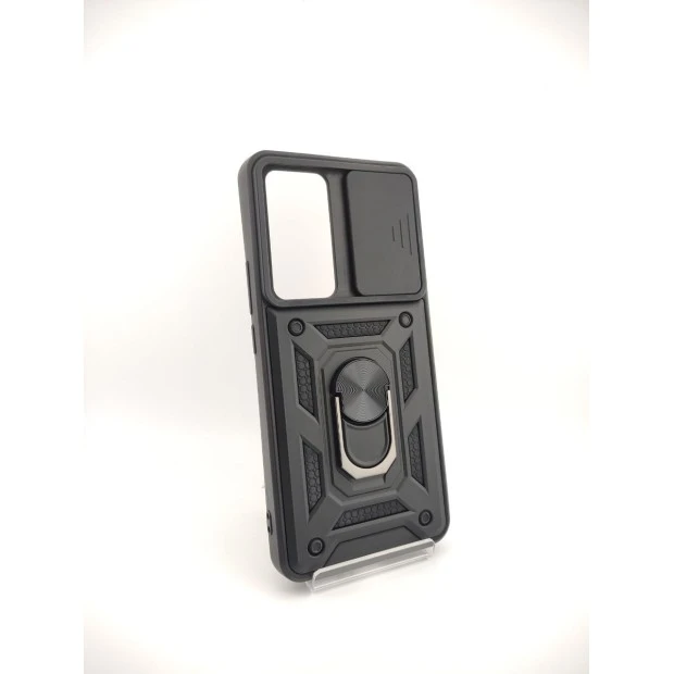 Бронь-чехол Ring Serge Armor Case Xiaomi 12T / 12T Pro (ShutCam) (Чёрный)