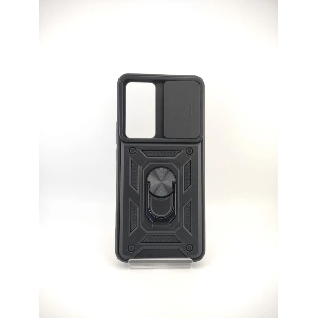 Бронь-чехол Ring Serge Armor Case Xiaomi 12T / 12T Pro (ShutCam) (Чёрный)