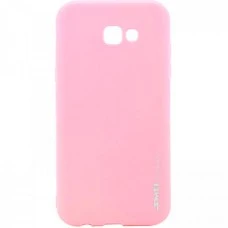 Силикон SMTT Samsung A5 (2017) A520 Розовый