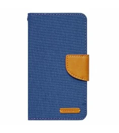 Чехол-книжка Goospery Canvas Diary Xiaomi Redmi Note 4x (Синий)