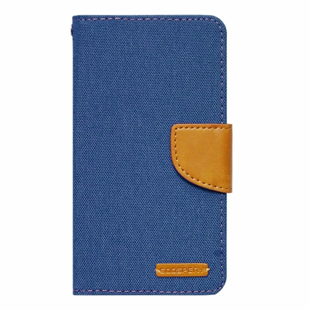 Чехол-книжка Goospery Canvas Diary Xiaomi Redmi Note 4x (Синий)