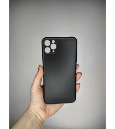Силіконовий чохол ShutCam Graphite для Apple iPhone 11 Pro Max (чорний)