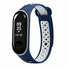 Ремешок Sport Xiaomi Mi Band 2 (Сине-белый)