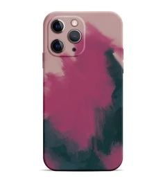 Силикон WAVE Watercolor Case iPhone 11 Pro (pink/black)