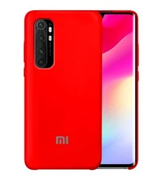 Силикон Original 360 Case Logo Xiaomi Mi Note 10 Lite (Красный)