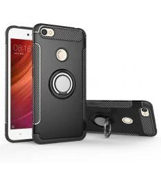Бронь-чехол Ring Armor Case Xiaomi Redmi 3 / 3s / 3 Pro (Чёрный)