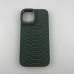 Чехол Kajsa Snake Pattern iPhone 15 (Olive) Чехол Kajsa Snake Pattern iPhone 15 (Olive)
