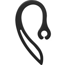 Дужка заушная силиконовая для Bluetooth-гарнитуры (6мм) (Чёрная)