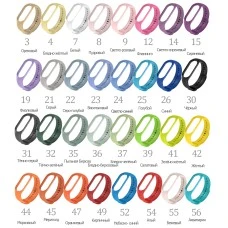 Ремешок Original Design Xiaomi Mi Band 5 / Mi Band 6 / Mi Band 7 (25) Голубой