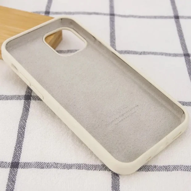Силіконовий чохол Original RoundCam для Apple iPhone 13 Pro (41) жорсткий, білий.