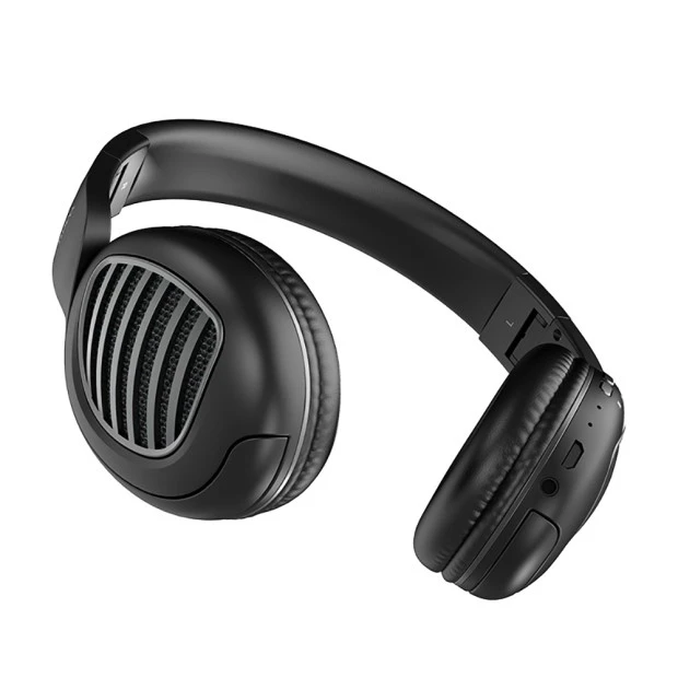 Наушники-гарнитура Moxom MX-WL21 Bluetooth (Накладные) (Чёрный)