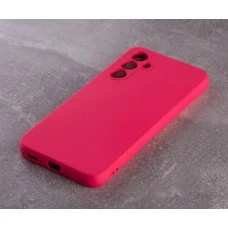 Силикон Original Samsung Galaxy S23 (ShutCam) (Розовый)