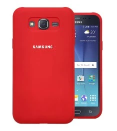 Силикон Original Case Samsung Galaxy J7 (2015) J700 (Красный)