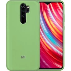 Силикон Original 360 Case Logo Xiaomi Redmi Note 8 Pro (Зелёный)