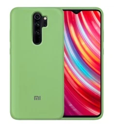 Силикон Original 360 Case Logo Xiaomi Redmi Note 8 Pro (Зелёный)