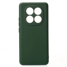 Силикон Original Xiaomi Redmi Note 14 Pro Plus 5G (ShutCam) (Тёмно-зелёный)