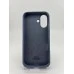 Силіконовий оригінальний чохол для Apple iPhone 16 (42) Shadow Blue