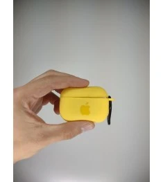 Футляр для наушников Slim Case Logo Apple AirPods Pro (Yellow)