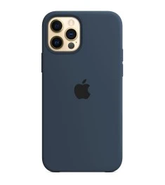 Силикон Original Case Apple iPhone 12 Pro Max (09) Midnight Blue