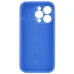 Силіконовий Original RoundCam чохол для Apple iPhone 16 Pro (12) Королівський синій Силіконовий Original RoundCam чохол для Apple iPhone 16 Pro (12) Королівський синій