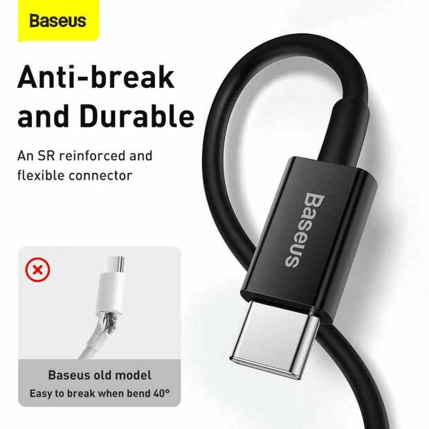 USB-кабель Baseus PD 20W (Type-C to Lightning) CATLYS-A