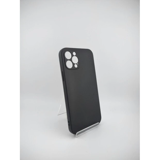 Силіконовий чохол ShutCam Graphite для Apple iPhone 12 Pro (Чорний)
