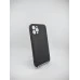Силіконовий чохол ShutCam Graphite для Apple iPhone 12 Pro (Чорний)
