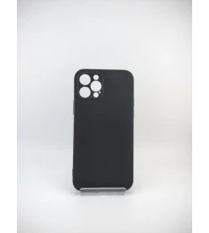 Силіконовий чохол ShutCam Graphite для Apple iPhone 12 Pro (Чорний)