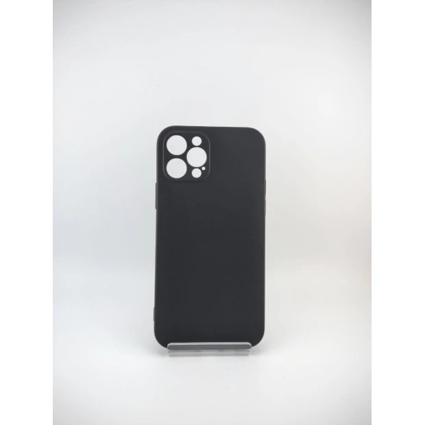 Силіконовий чохол ShutCam Graphite для Apple iPhone 12 Pro (Чорний)