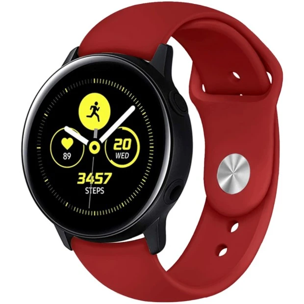 Ремешок Silicone Band Samsung Gear S2 / S3 20mm (Hot orange)
