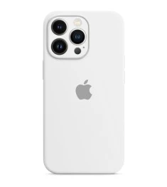 Силіконовий чохол RoundCam для Apple iPhone 13 Pro Max (06) Білий