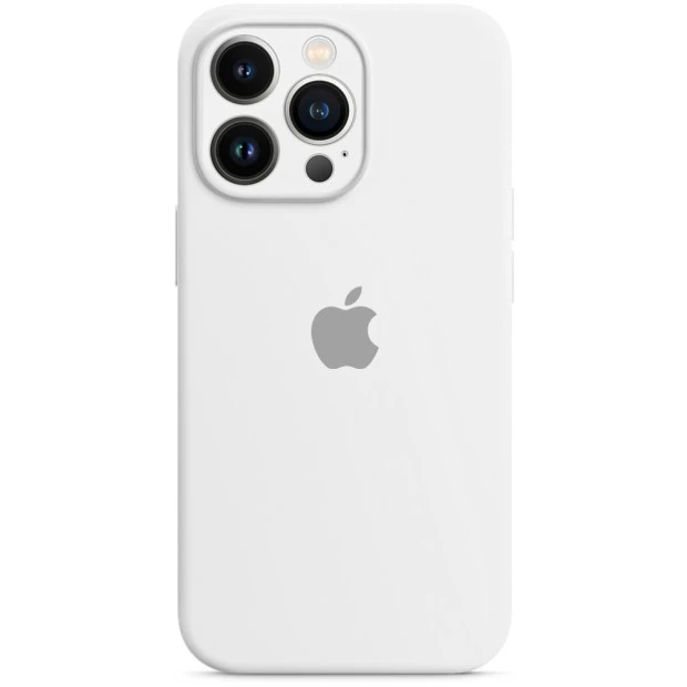Силіконовий чохол RoundCam для Apple iPhone 13 Pro Max (06) Білий