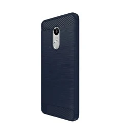 Силикон Ipaky Carbon Case Xiaomi Redmi Note 4 / Note 4x  (Синий)