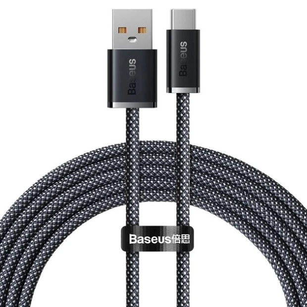 USB Cable Baseus Dynamic 100W (2m) (Type-C) (Gray) CALD000716