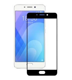 Защитное стекло 5D Meizu M6 Note Black