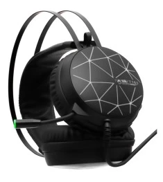 Наушники-гарнитура для компьютера Spiders T16S USB 7.1 Colorfull Light (Чёрный)